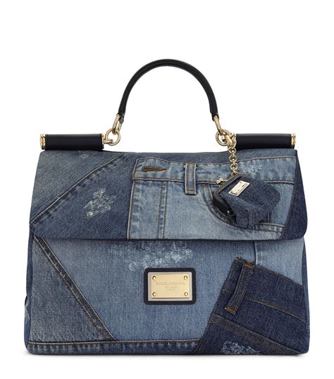 dolce and gabbana denim purse.